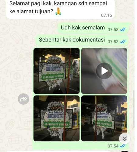 Pengiriman Papan Bunga Selamat Gereja Immanuel Jakarta