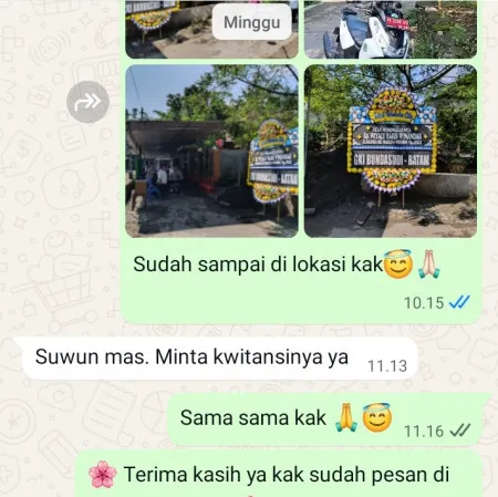 Pengiriman Papan Bunga Duka Gereja Immanuel Jakarta