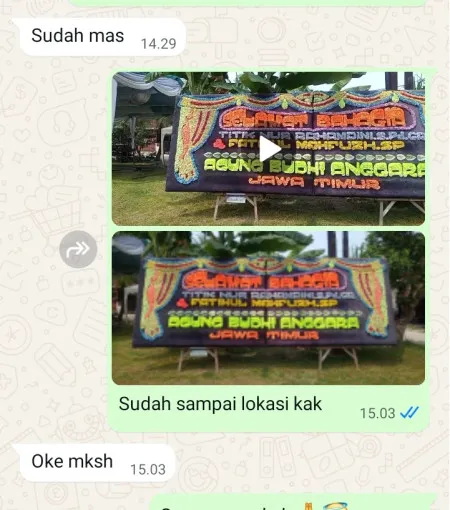 Pengiriman Papan Bunga Gereja Immanuel Jakarta