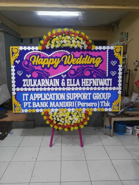 Papan Bunga Gereja Immanuel Jakarta