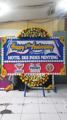 Papan Bunga di Gereja Immanuel Jakarta